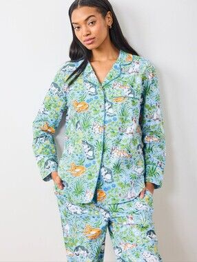 Printfresh Must Love Cats Long Pajama Set 1x